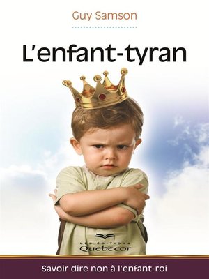 cover image of L'enfant-tyran